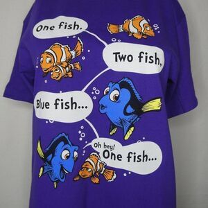 Teefury Pixar Finding Nemo Dory Dr. Seuss T Shirt